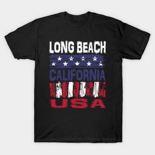 Long Beach California USA T-Shirt T-Shirt